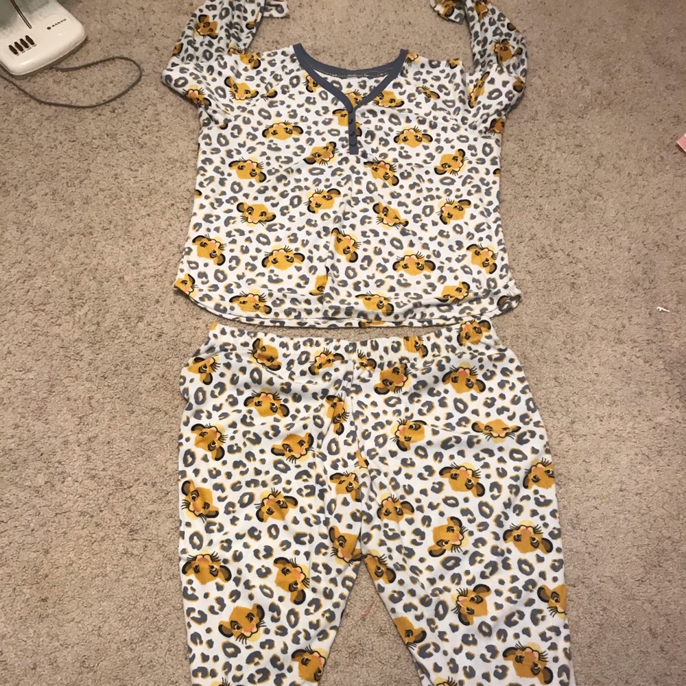Disney lion king pjs